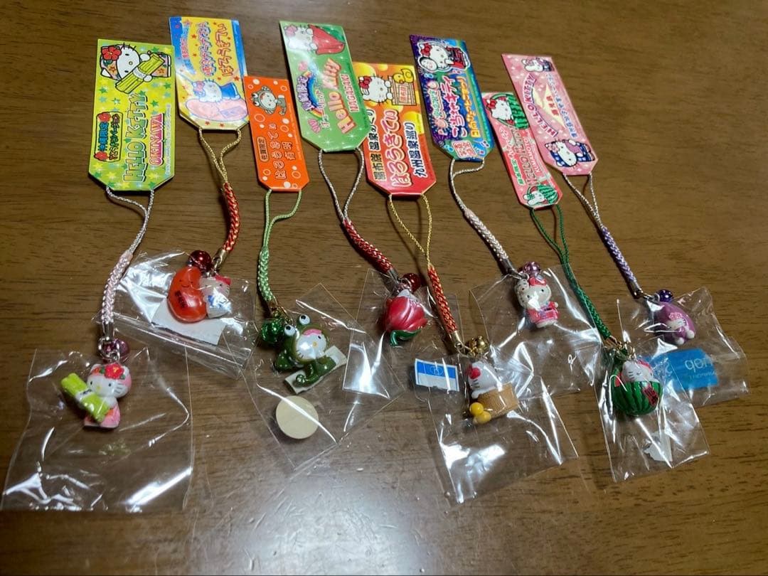 希少 激レア 新品 ご当地 ハローキティ 47都道府県 まとめ売り ストラップ