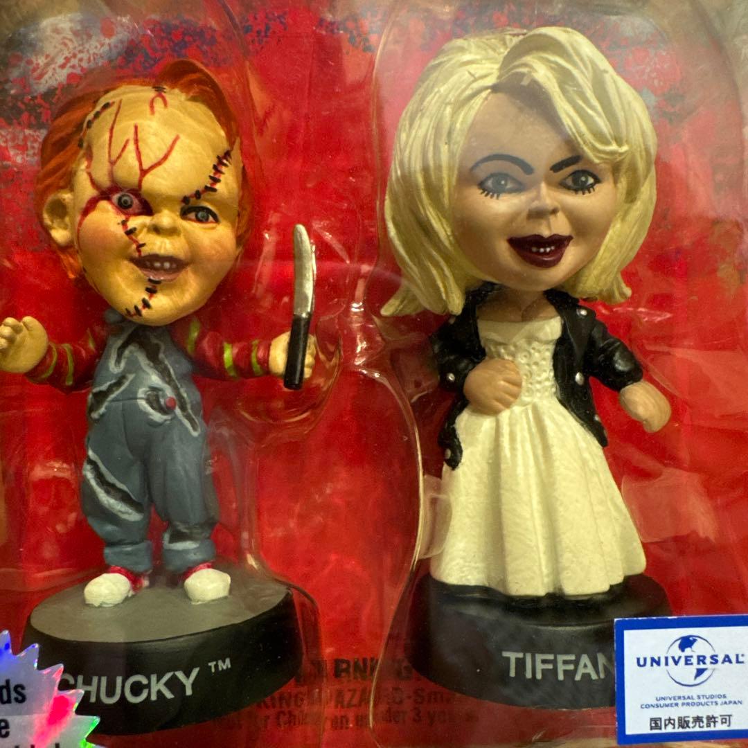 ☆未開封☆BRIDE OF CHUCKY チャッキー＆ティファニー フィギュア