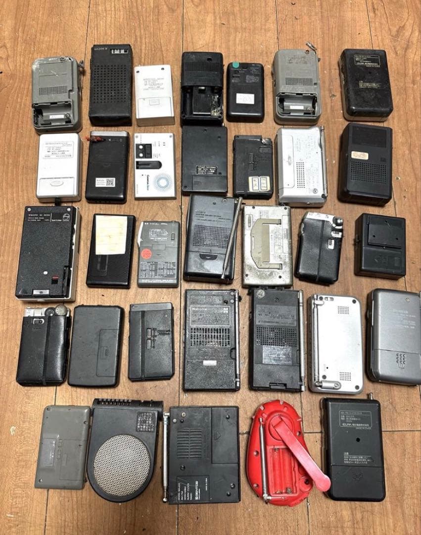 ラジオ ポケットラジオ Panasonic SONY National 33台