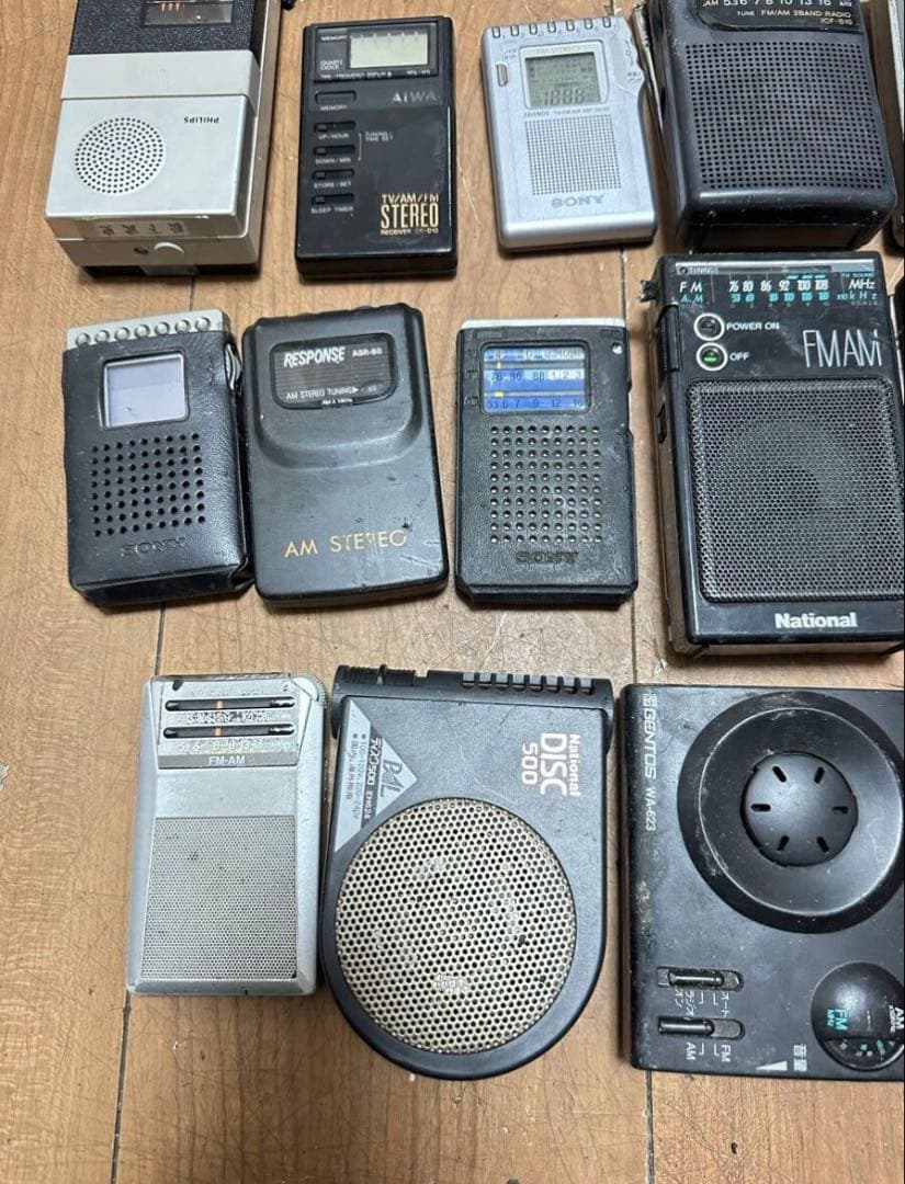 ラジオ ポケットラジオ Panasonic SONY National 33台