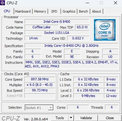 Windowsデスクトップ Dell Vostro 3470 Core i5 8400