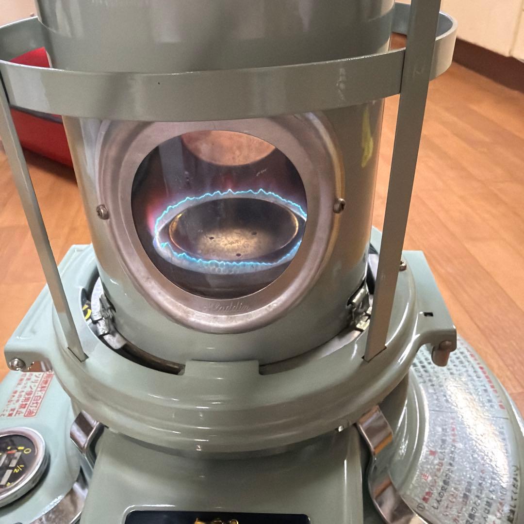 Aladdin石油ストーブ J390001III ブルーフレームミントグリーン