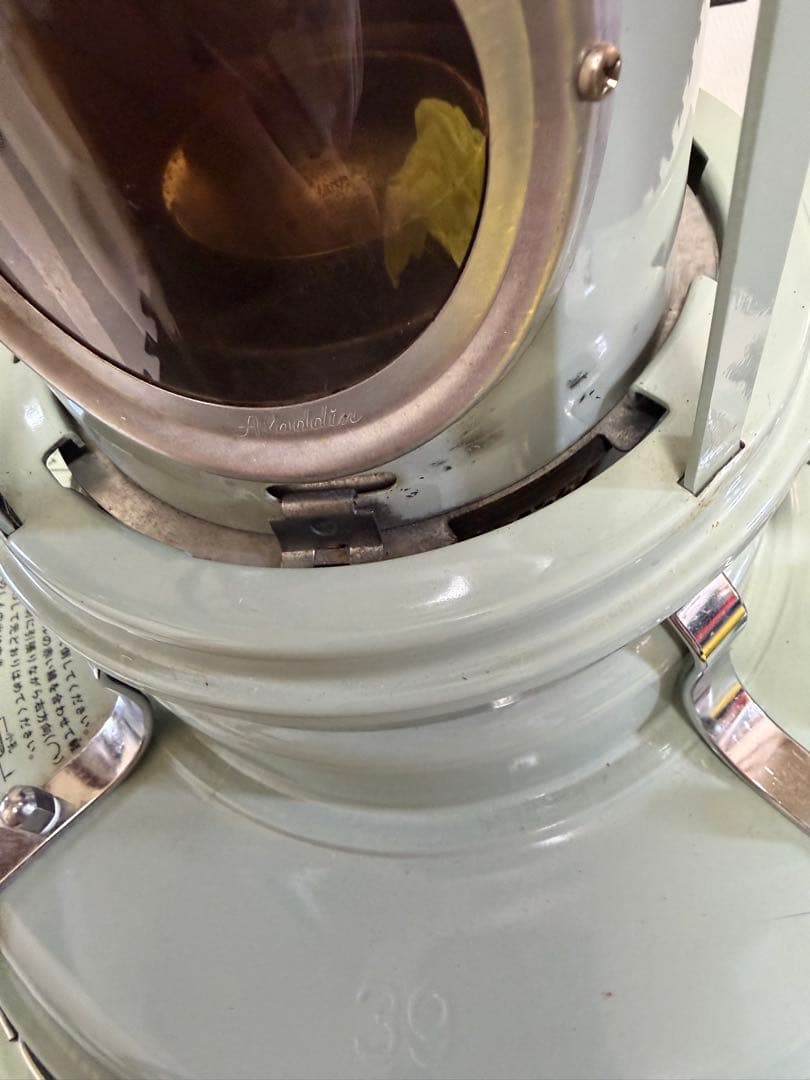 Aladdin石油ストーブ J390001III ブルーフレームミントグリーン