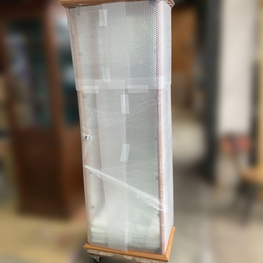 【お引取り限定】鍵付きガラスケース 5段　コレクション棚