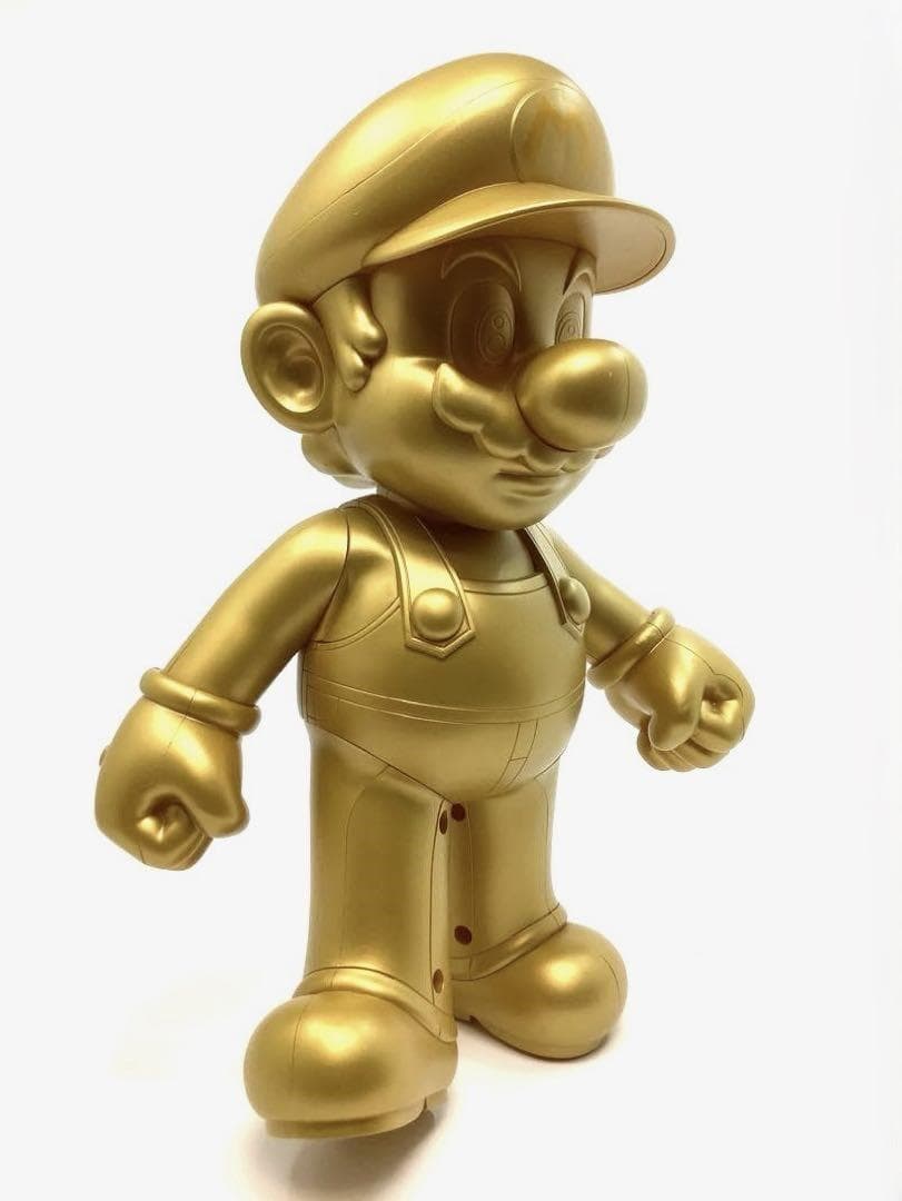スーパーマリオ ビッグアクションフィギュア ゴールドマリオ ビルダーマリオ 2種