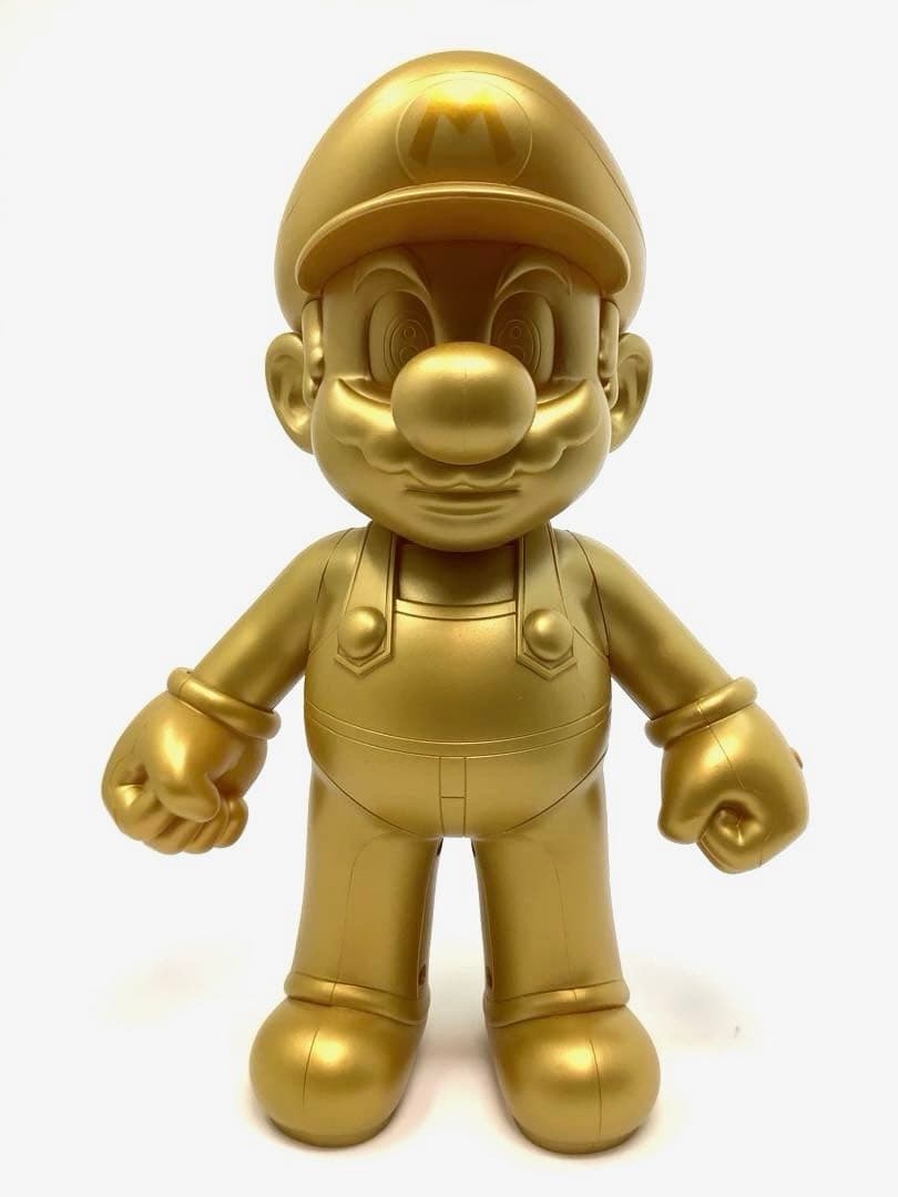 スーパーマリオ ビッグアクションフィギュア ゴールドマリオ ビルダーマリオ 2種