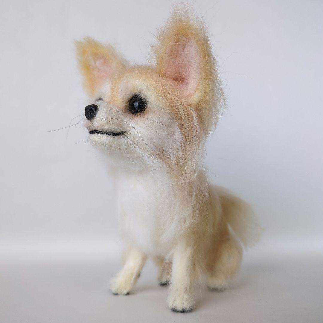 羊毛フェルト犬 チワワ#29