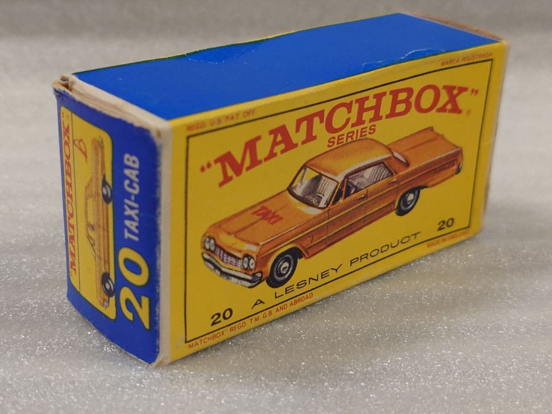 ミニカー MATCHBOX No.20 CHEVROLET IMPALA TAXI