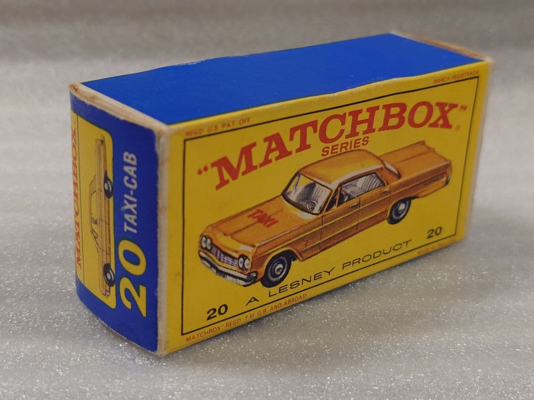 ミニカー MATCHBOX No.20 CHEVROLET IMPALA TAXI