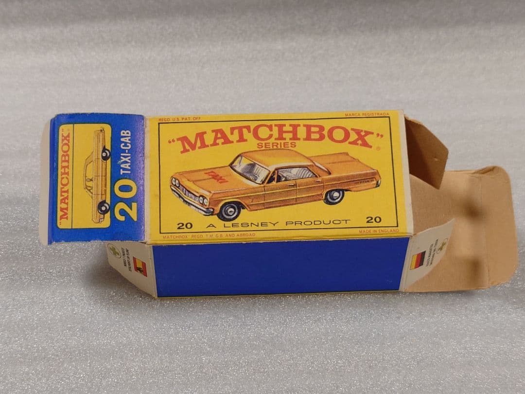 ミニカー MATCHBOX No.20 CHEVROLET IMPALA TAXI