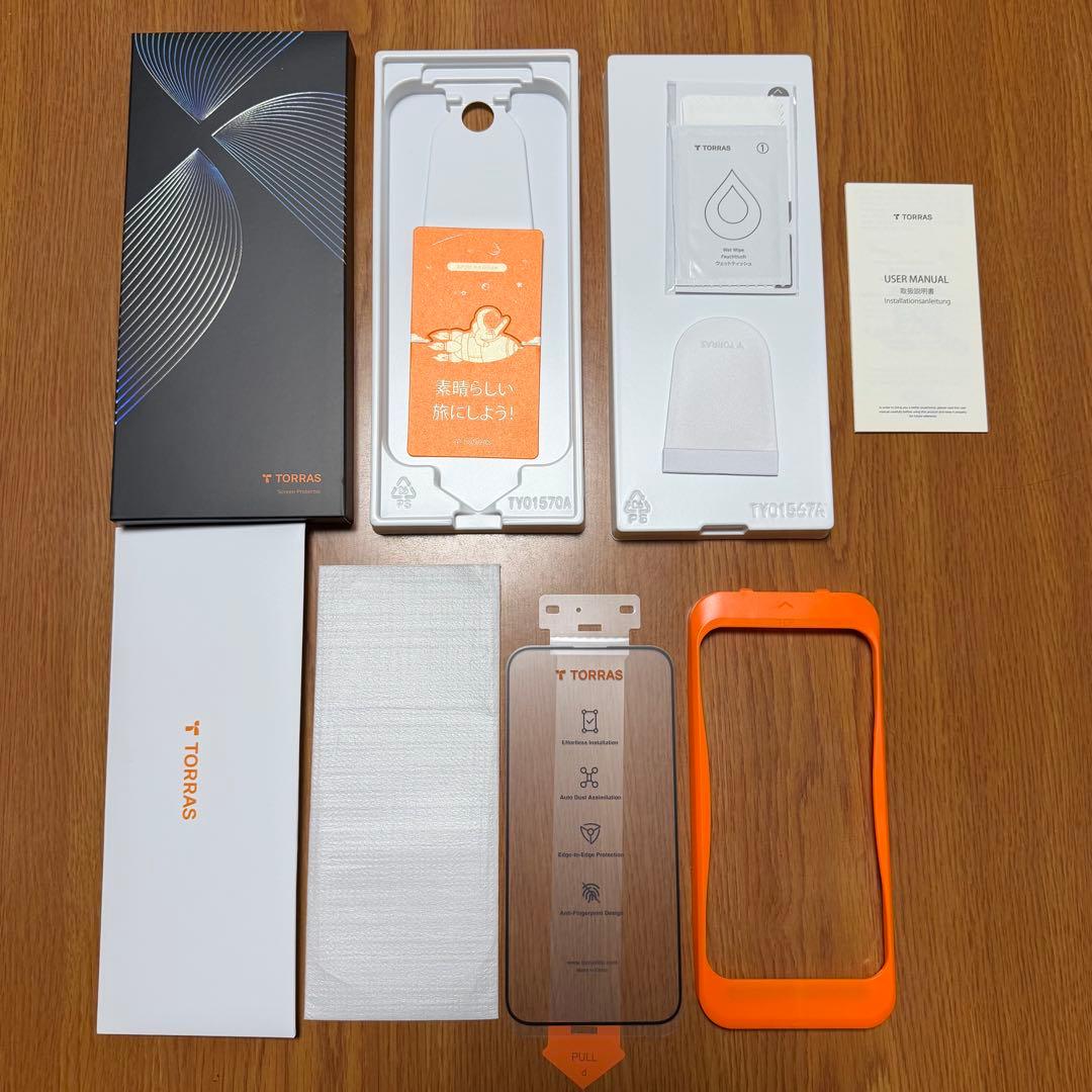 iPhone16 Plus 256㎇ TORRAS ケース ガラスフィルム付き