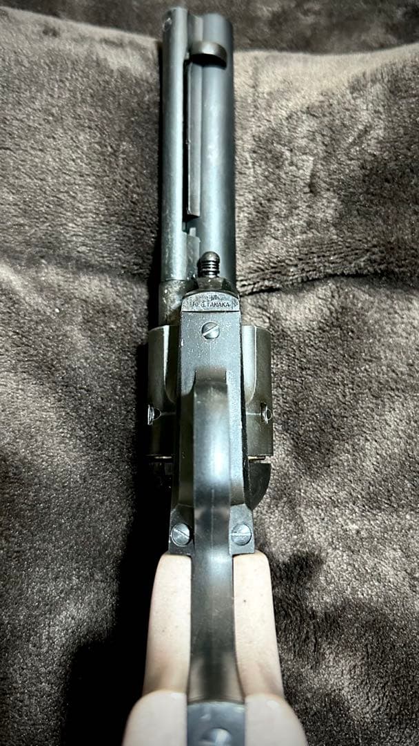 タナカ COLT SAA デタッチャブルシリンダー 外装カスタム タイルグリップ