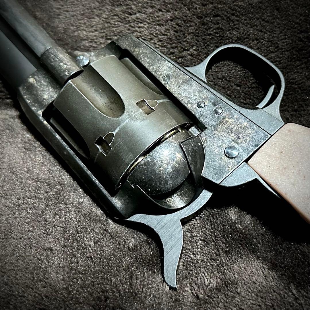 タナカ COLT SAA デタッチャブルシリンダー 外装カスタム タイルグリップ