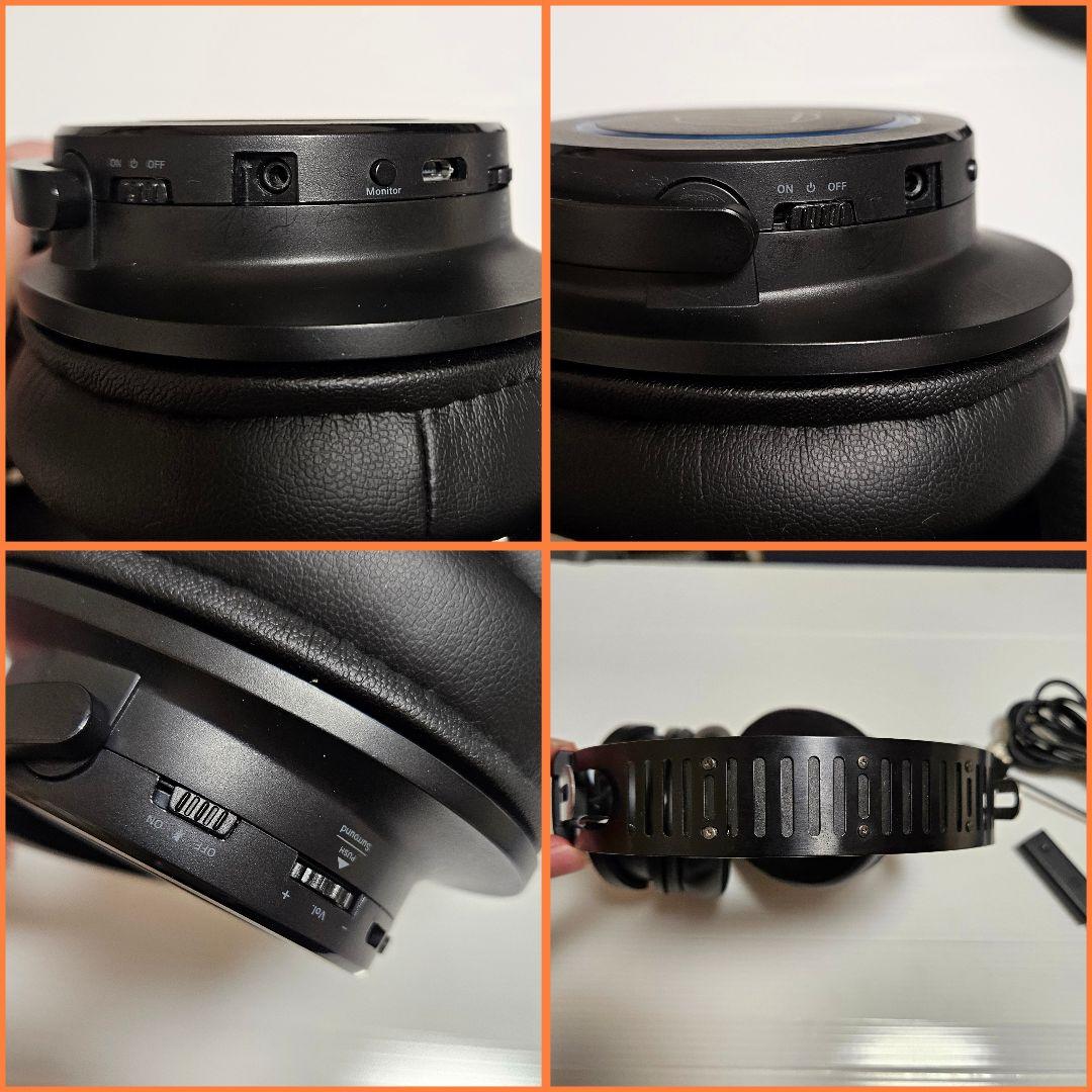 値下✕ オーディオテクニカ ワイヤレス ゲーミングヘッドセット ATH-G1WL
