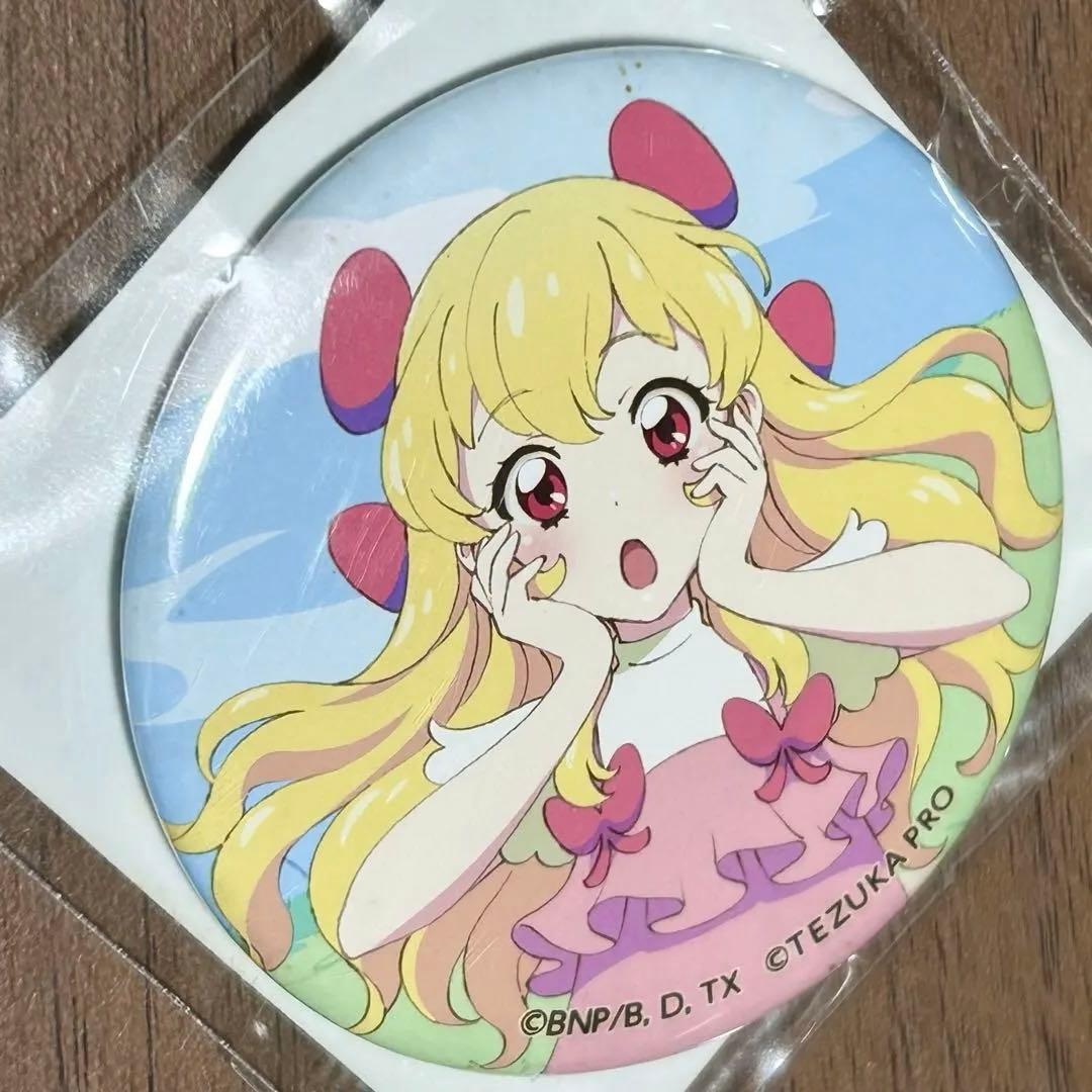 【難有り・サビ】アイカツ　手塚治虫　テヅカツ　缶バッジ　星宮いちご