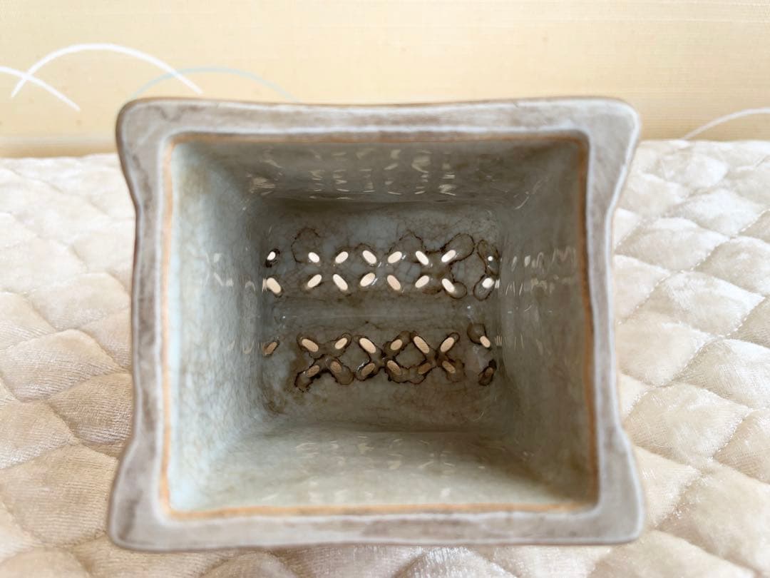 【3割お値下げしました。】 香炉 色絵龍頭船香炉 陶磁器
