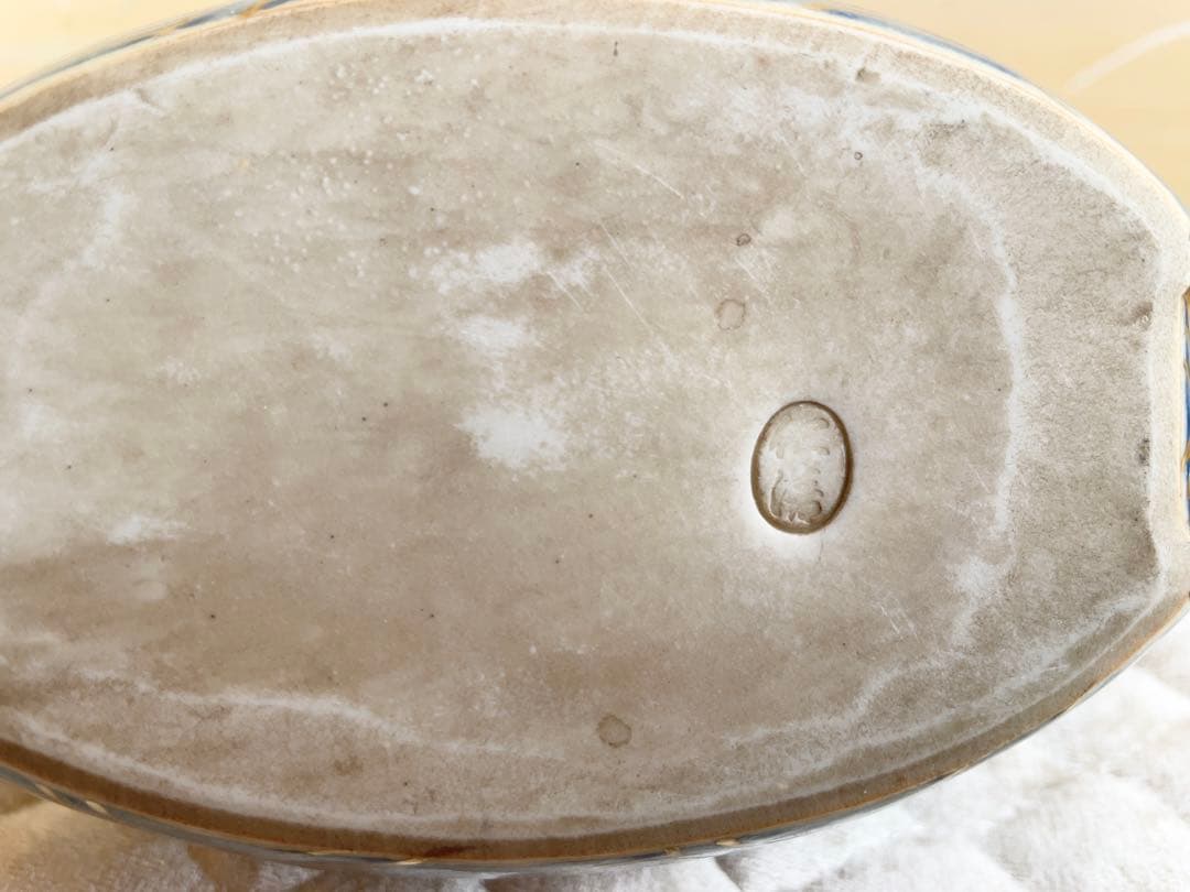 【3割お値下げしました。】 香炉 色絵龍頭船香炉 陶磁器