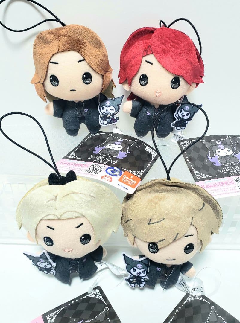 LUNA SEA×KUROMI ラウンドワン限定 マスコット 4種セット