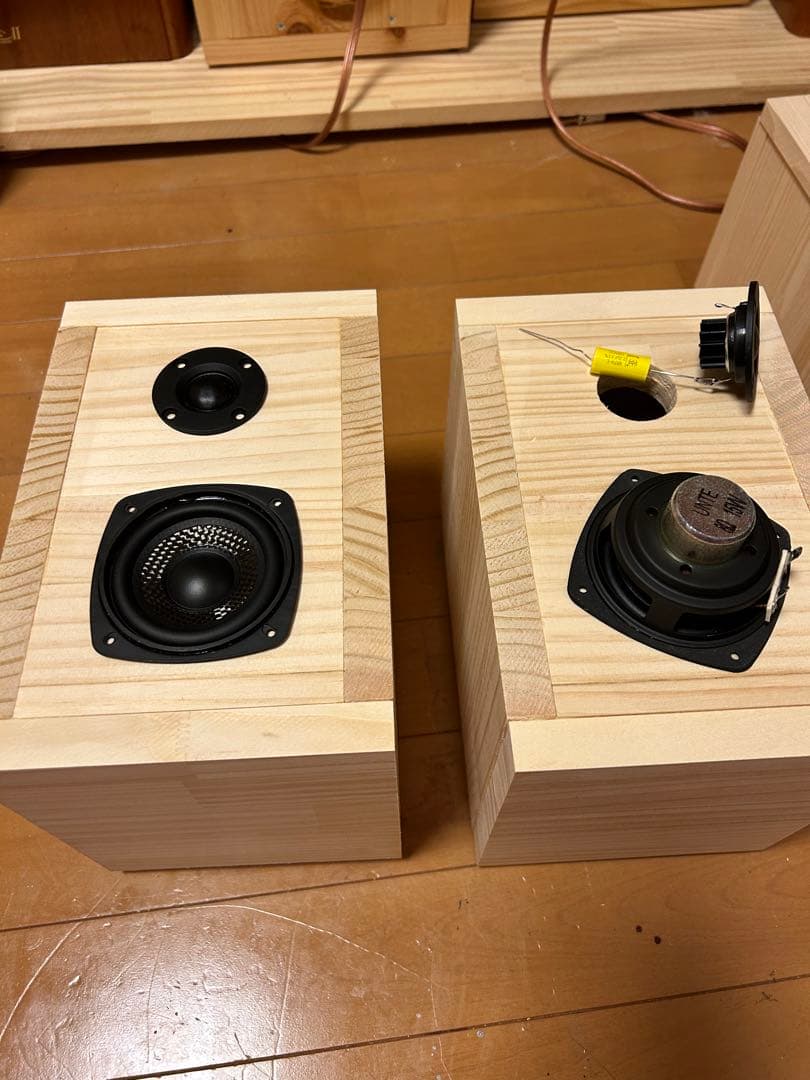 自作スピーカー 2wayバスレフ型