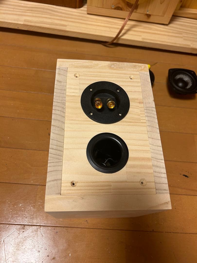 自作スピーカー 2wayバスレフ型