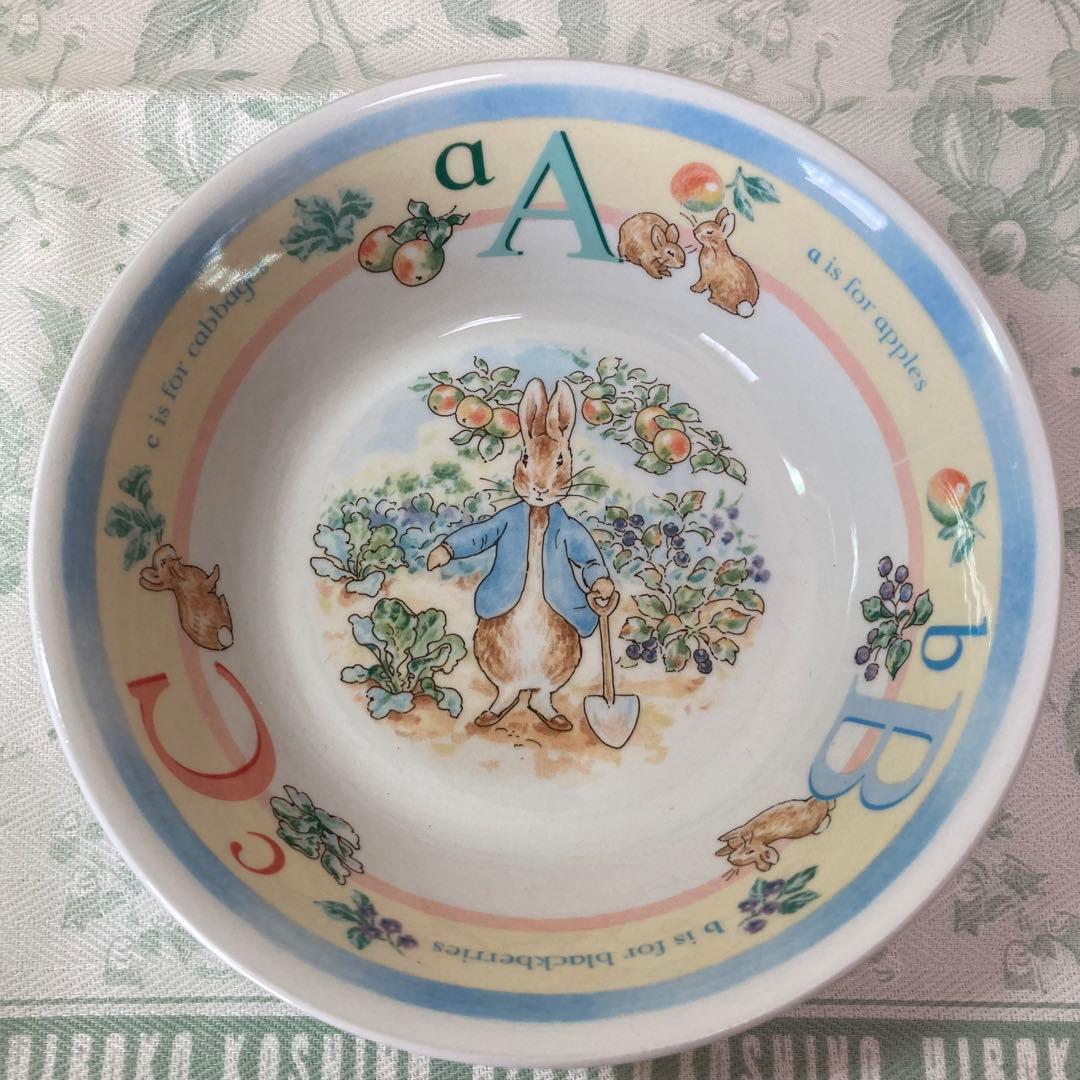 【新品未使用】ウェッジウッド Peter Rabbit ABC 食器セット　元箱