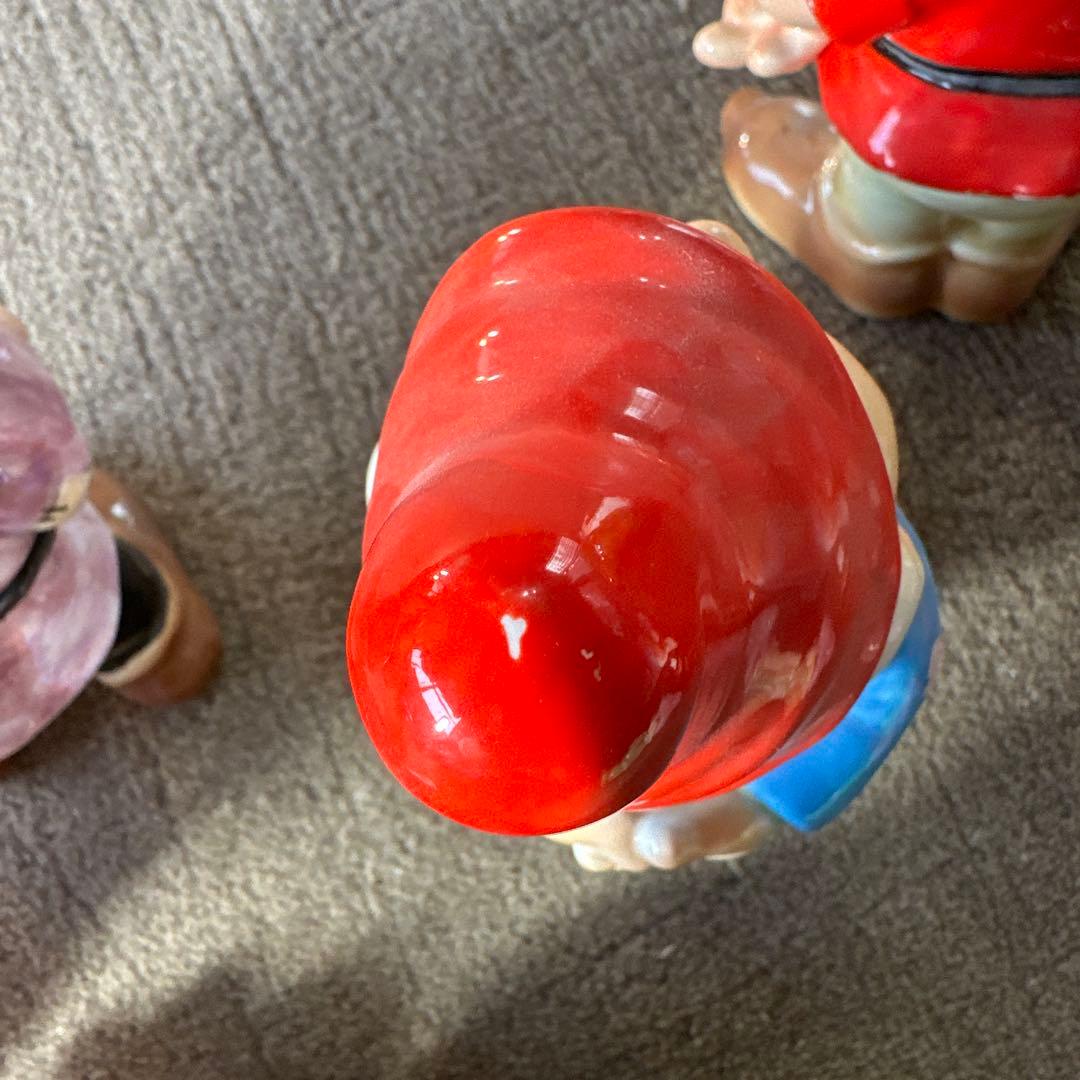 ディズニー 七人の小人 陶器 高さ約19cm ビンテージ コレクション