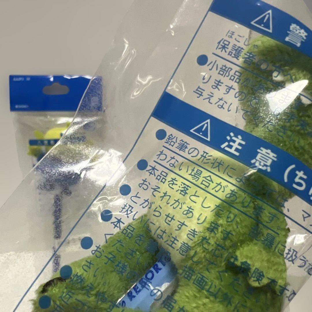 トイストーリー　リトルグリーメン　レックス　マスコット付き　えんぴつ　鉛筆