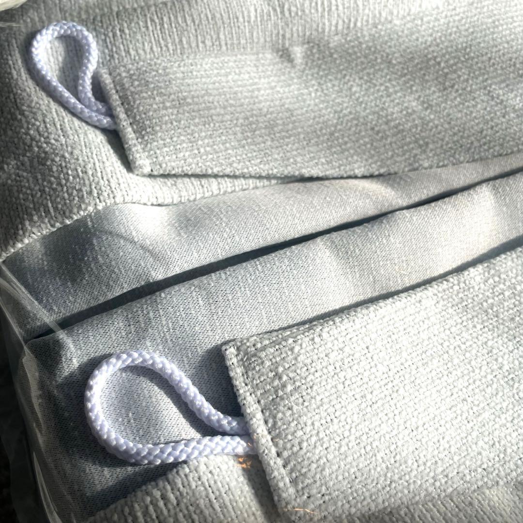 【新品未使用】unico（ウニコ）ドレープカーテンGRON(グロン) アイボリー