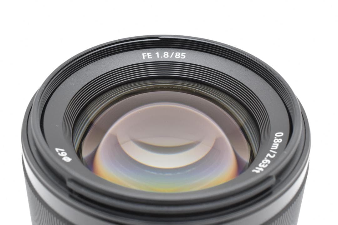 超美品　SONY FE 85mm 1.8 SEL85F18 Eマウント M019
