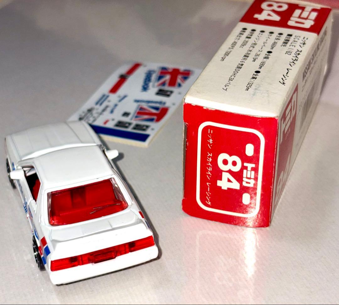 トミカ 赤箱84 NISSAN SKYLINE RACING Reebok