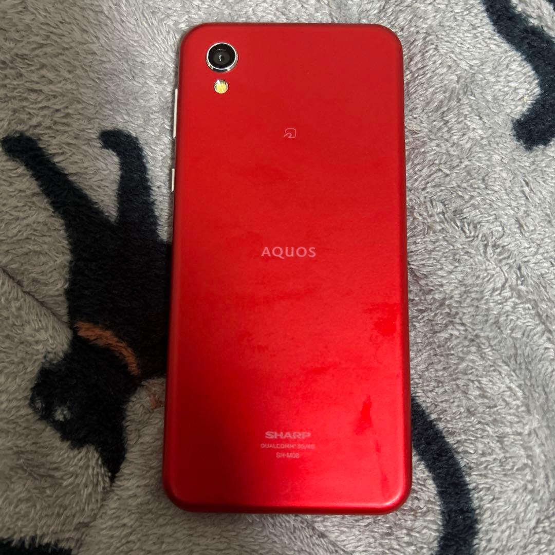AQUOS sense2 SH-M08 レッド　SIMフリー本体