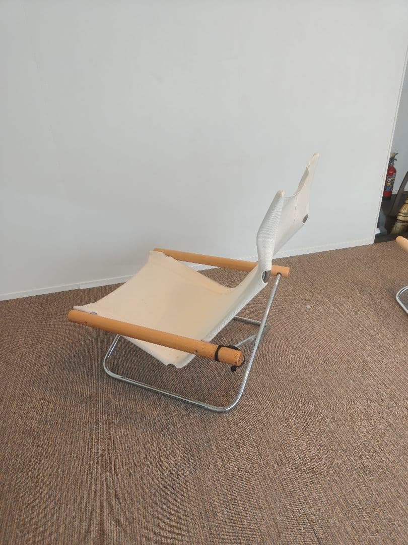 帆布 ニーチェア nychair X ニーチェア 折りたたみチェアとオットマン