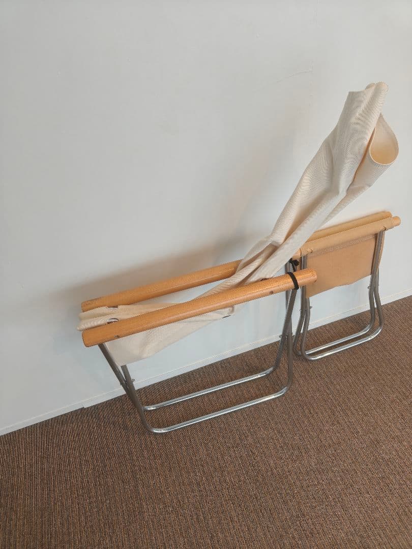 帆布 ニーチェア nychair X ニーチェア 折りたたみチェアとオットマン