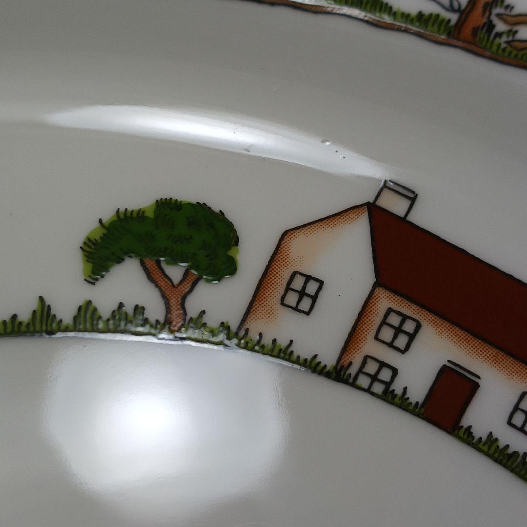 Y3333-4-6 ウェッジウッド ハンティングシーン プレート 直径27㎝ 箱