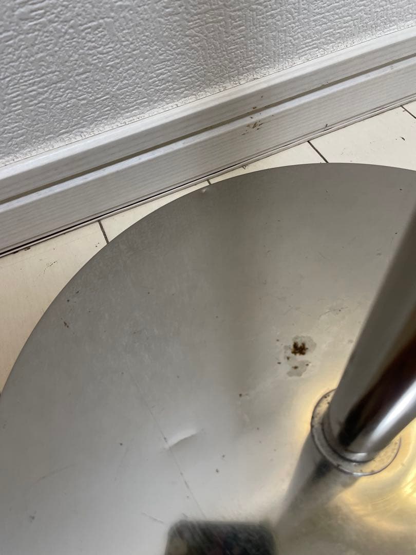 IKEA 廃盤　モダン フロアスタンド シルバー ホワイト