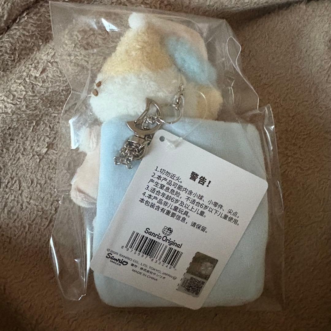 中国限定　マシュマロみたいなふわふわにゃんこ　マスコット