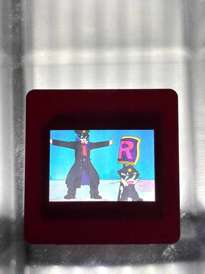 明治　Meiji ポケモンピクチャーフレーム　ロケット団とニャース