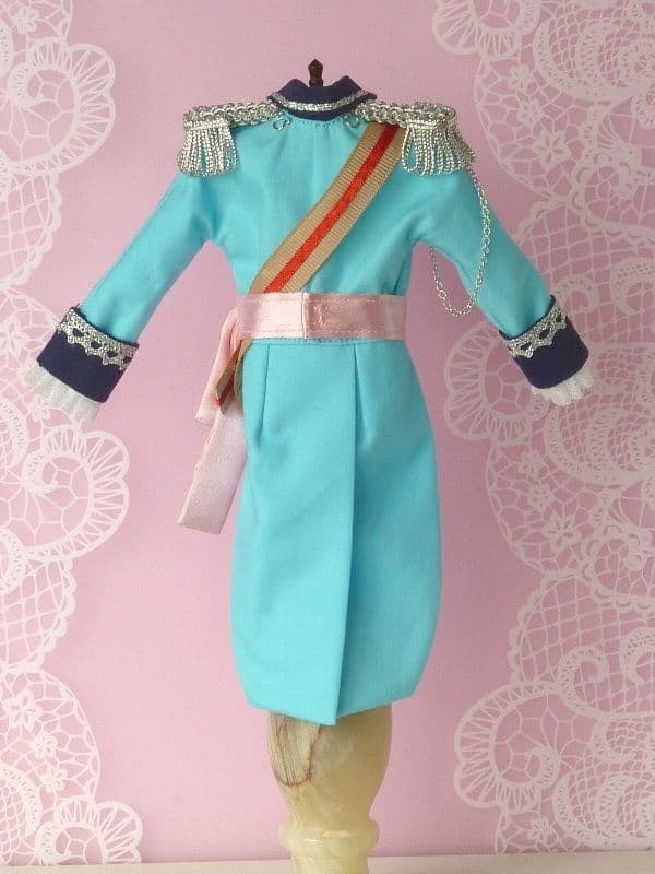 宝塚歌劇男役風衣装「オスカル・水色軍服」