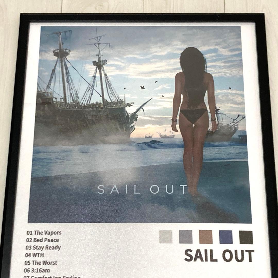 【額縁付き】Jhene Aiko Sail Out A2ポスター