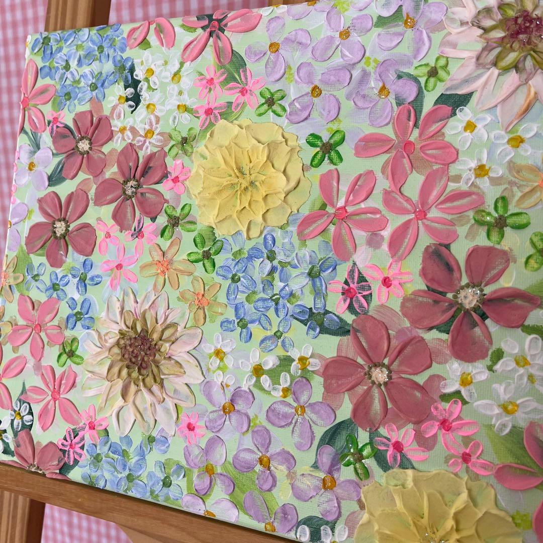 花柄 ボタニカル フラワーアート 花図鑑 ガーデニング　花柄 くすみカラー