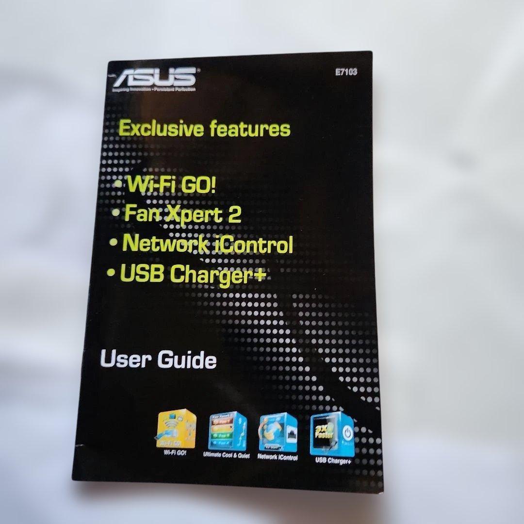 ASUS　P877-Vの箱とCD，取説，部品類.マザーボード Wi-Fi GO!