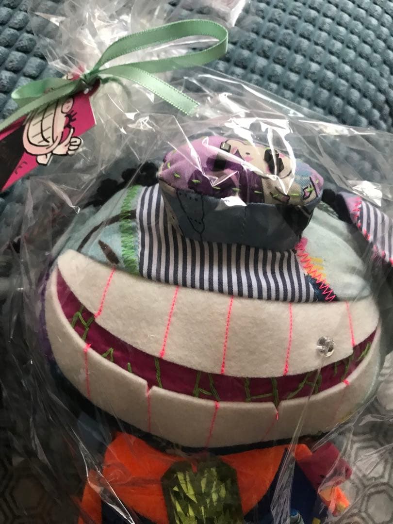 お値下げ　アルベロベロ　フフイユ、ぬいぐるみブルー　新品
