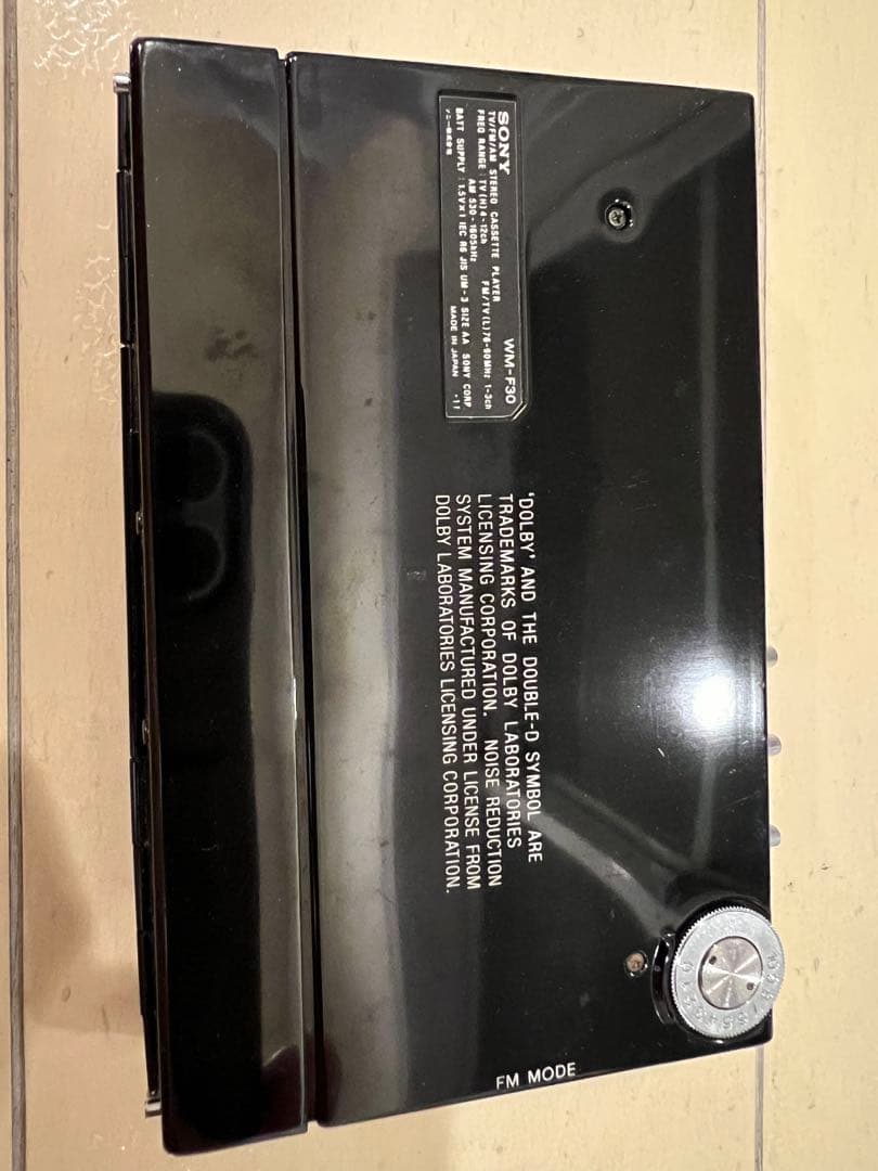 USEDレア★SONY カセットウォークマン WM-F30 作動未確認激安送料込