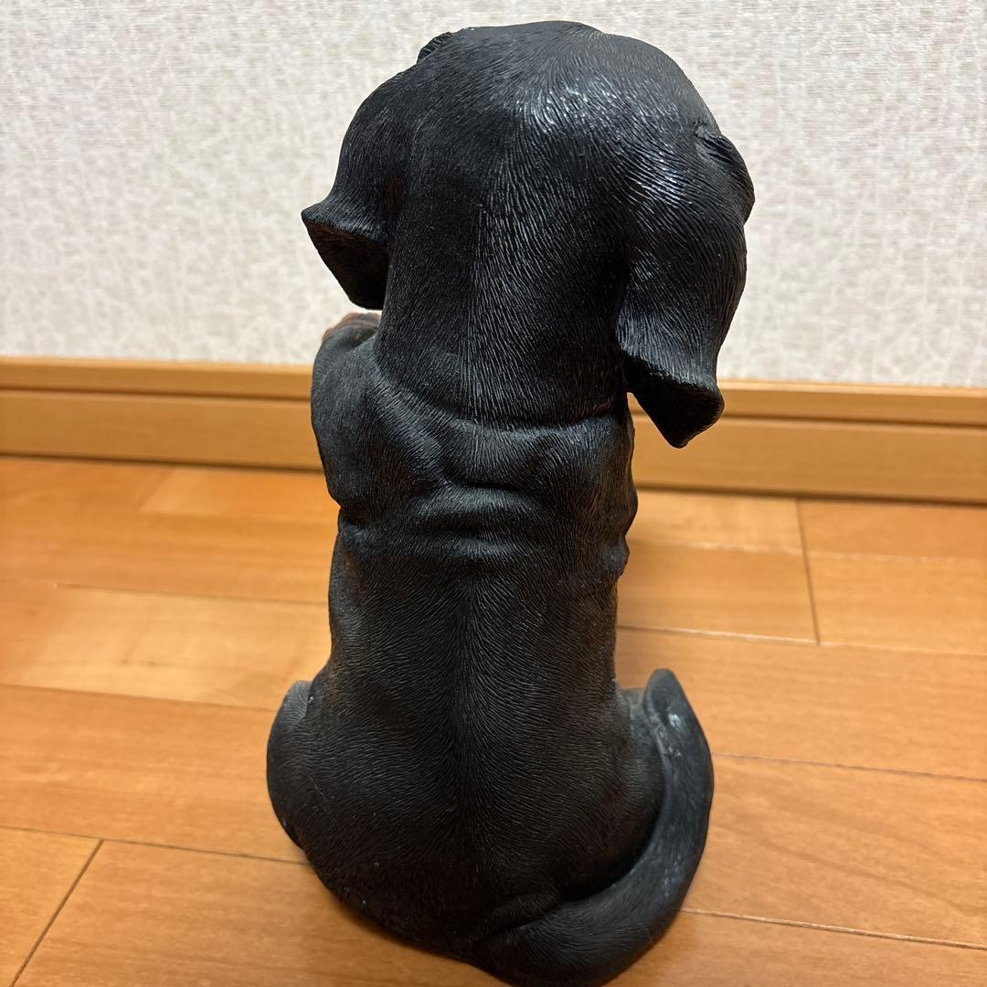 犬型テーブル ガラス天板　テーブル 小物 置物