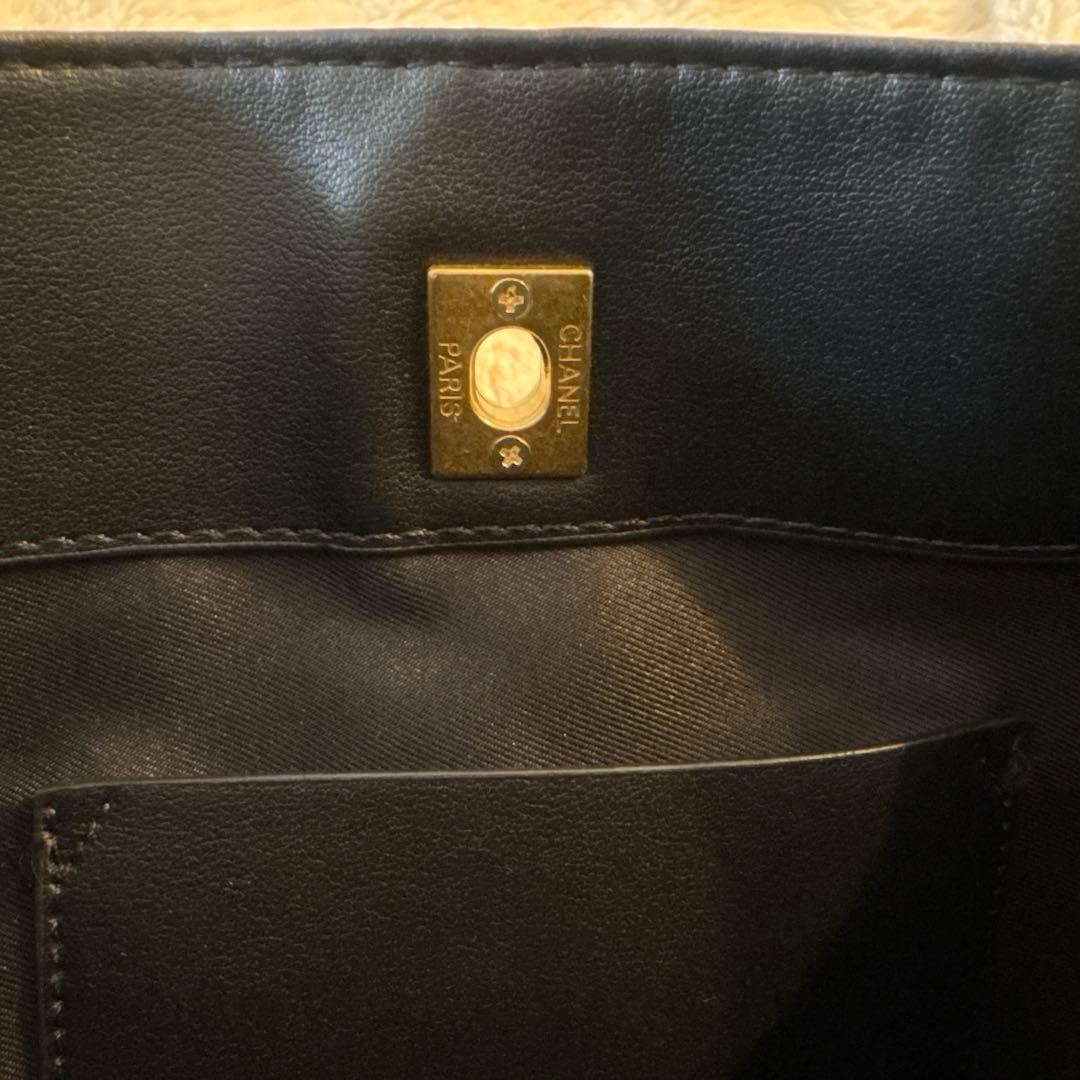 CHANEL シャネルノベルティ バック 黒