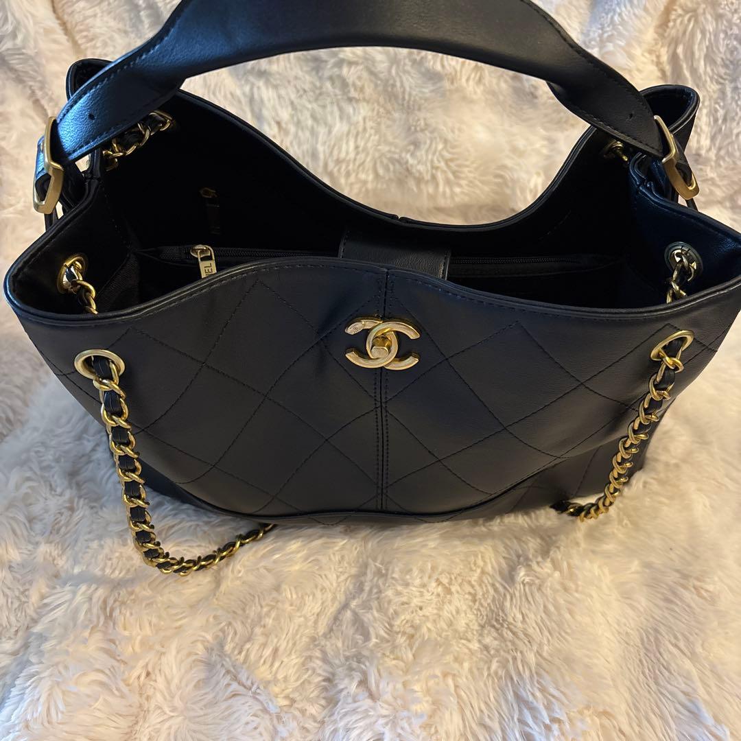 CHANEL シャネルノベルティ バック 黒