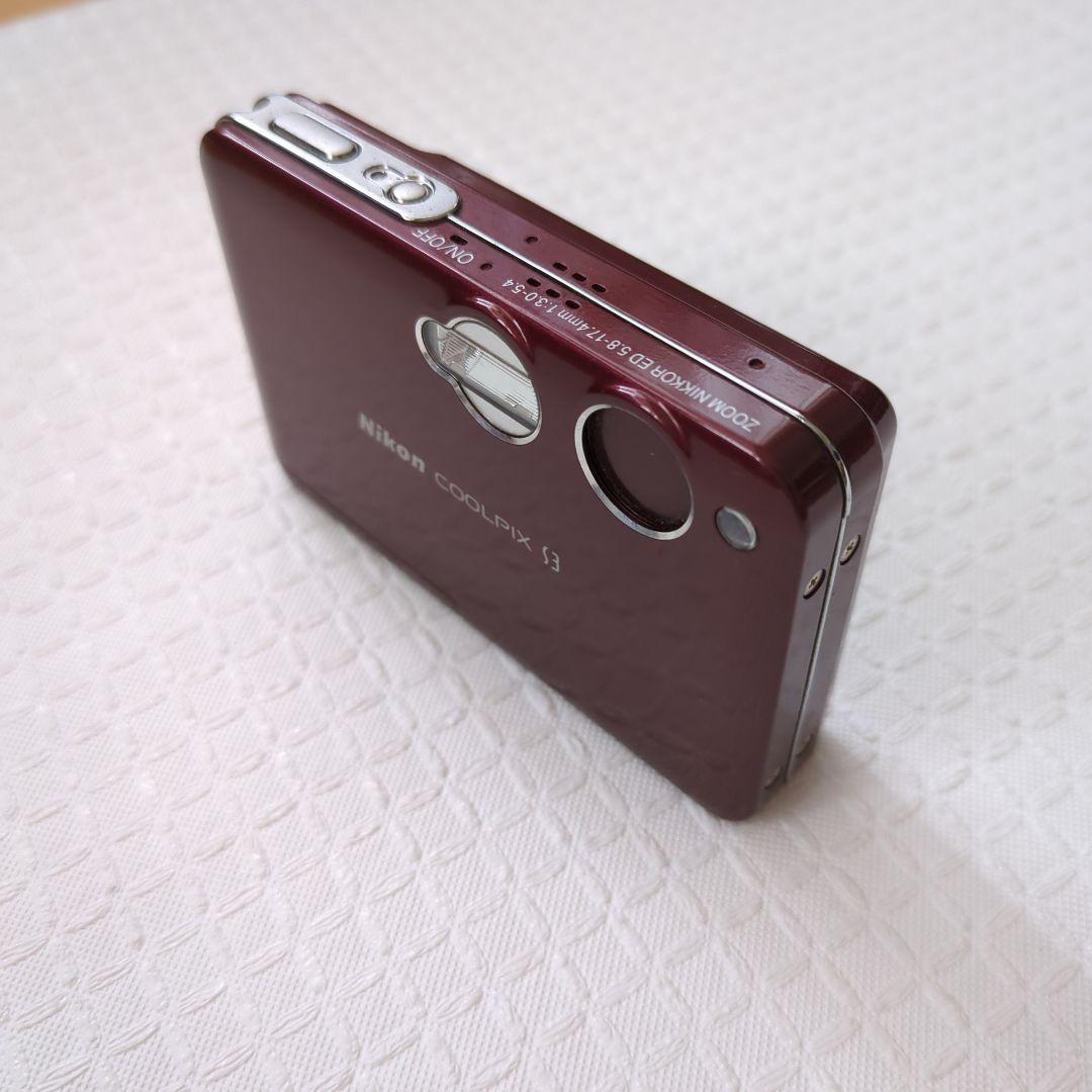 Nikon COOLPIX S3 通電確認済　コンパクトデジタルカメラ