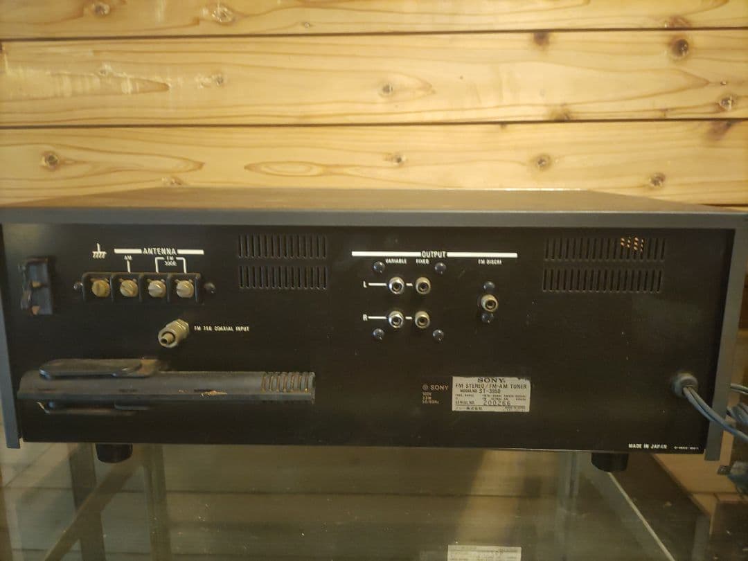 SONY ST-350 FM/AMチューナー
