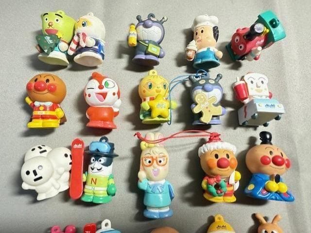 【激レア‼️】⭐アンパンマン 指人形 ソフビ まとめ売り 40点セット