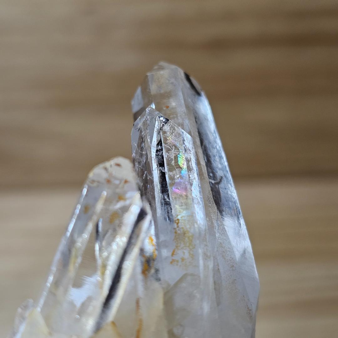 ヒマラヤ エンジェルラダー ゴールデンヒーラー 水晶クラスター【極希少】